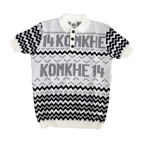 Konkhe 14 Knitted off-white Unisex Golfers