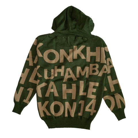 Konkhe kuhamba kahle Unisex Knitted Hoodies