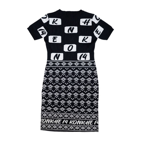 Konkhe 14 Premium v-neck knit Dress