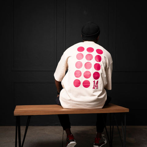 Konkhe 14 Graphics/dotted Unisex Premium oversized T-shirts